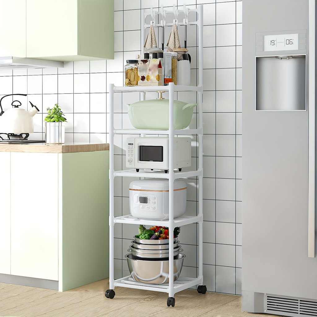 Hook Storage Rack Multilayered Storage 4layer No:6620
