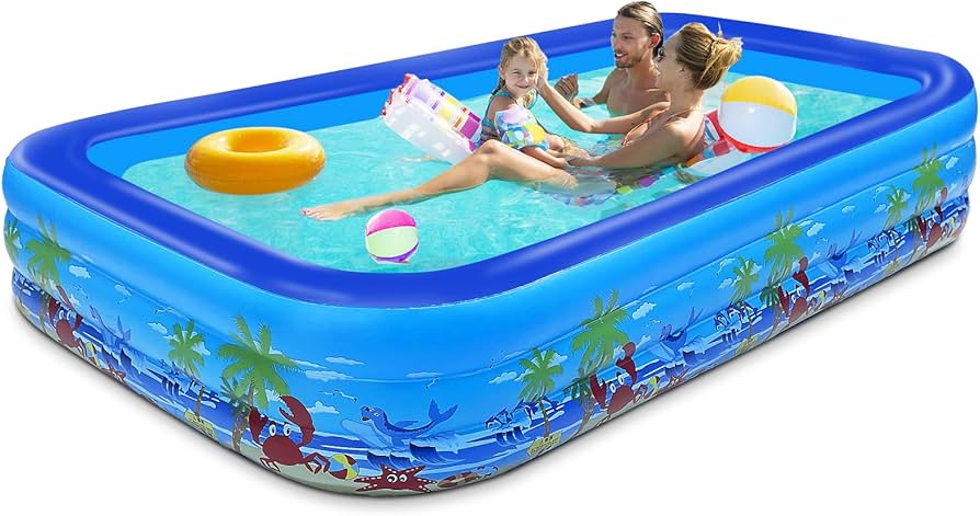 Inflatable Swimming Pool Come&play Together 180cm 3+