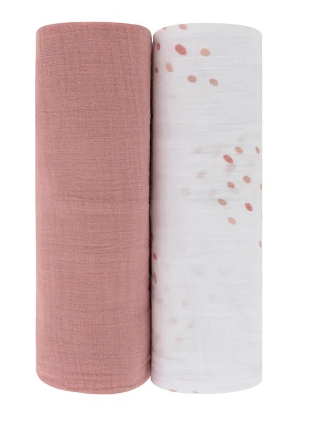 Modern Baby 2 Pack Swaddles Soft&Breathable AI02-207