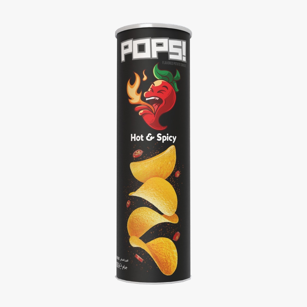 Pops Hot & Spicy 160g