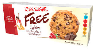 Bagutti Free Less Sugar Cookies With Chocolate&Cranberry 135 135g