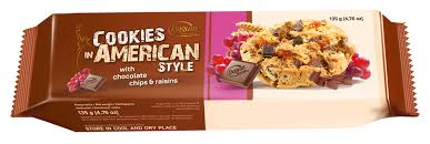Bogutti Cookies In American Style With Chocolate Chips&raisins 135g