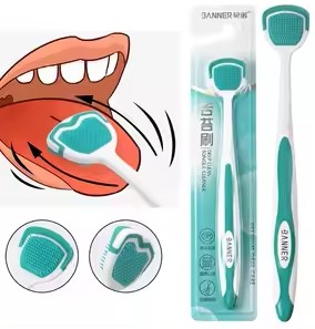 Lotus tongue clean toothbrush L-GS07