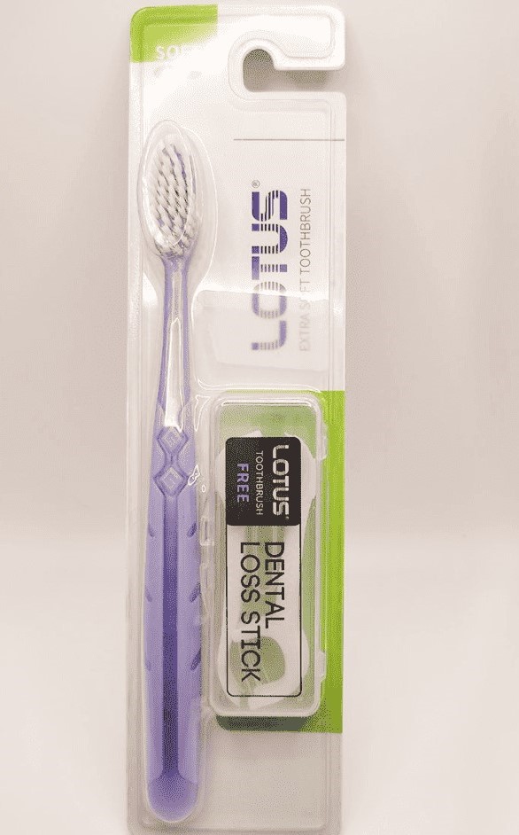 Lotus dental floss stick toothbrush No.L-577Q