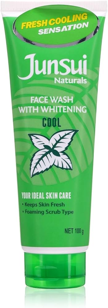 Junsui Naurals Face wash With Whitening your Ideal Skin Care 100g