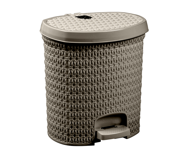 Rio knit Design Pedal Dustbin No:1 Code8126 8ltr
