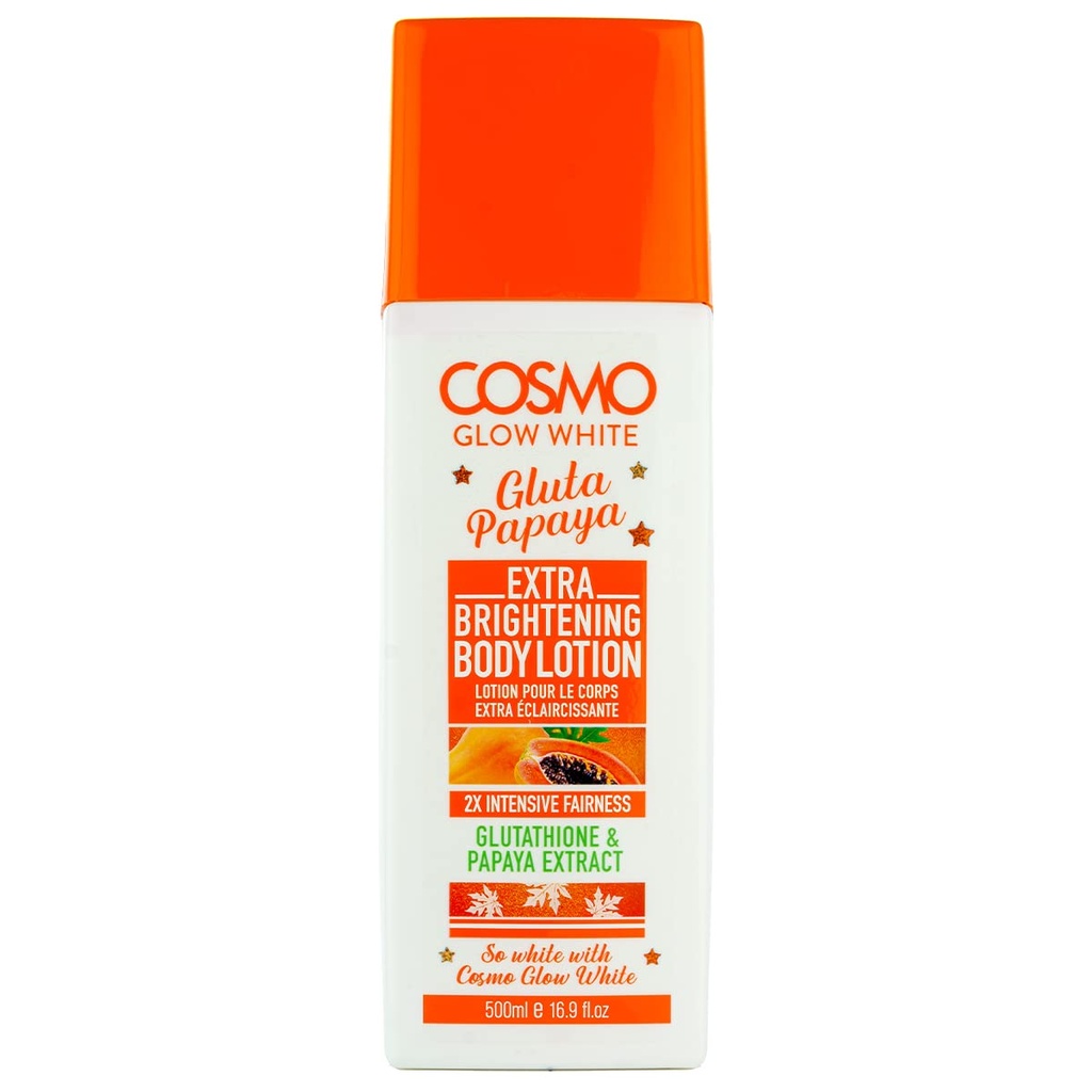 Cosmo Gluta Papaya Extra Brightening Body Lotion 500ml
