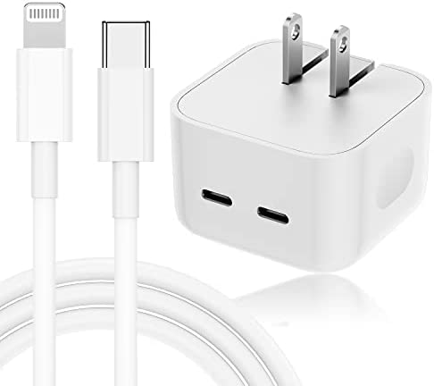 Recrsi 50W USB-C+C To Lightning Cable