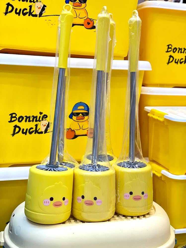 Toilet Brush Tunji Yellow 352-3