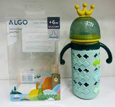 Algo Baby Bottle Glass Silicone No:9152 240ml