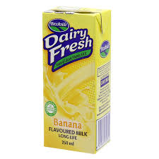 Dairy Fresh Banana Flavoured Milk 250ml