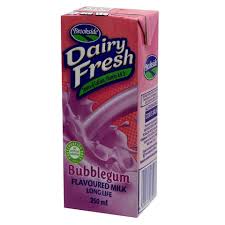 Dairy Fresh Bubblegum Flavoured Milk 250ml