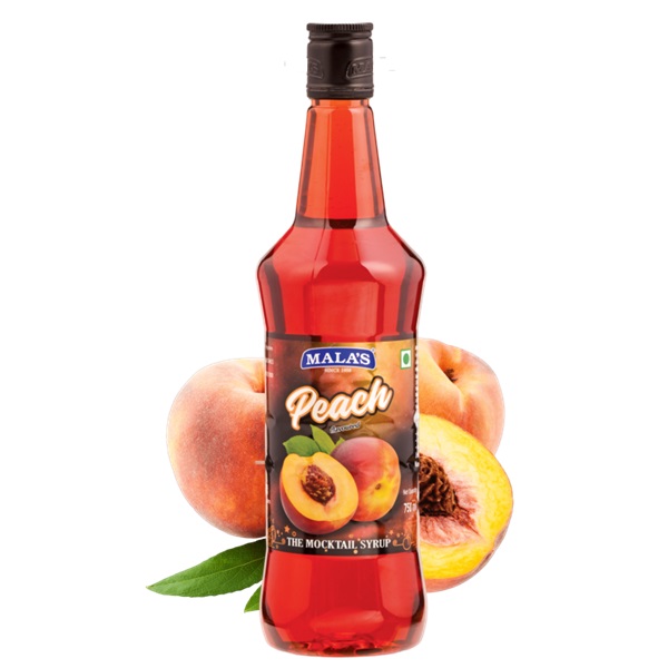 Malas Peach The Mocktail Syrup 750ml