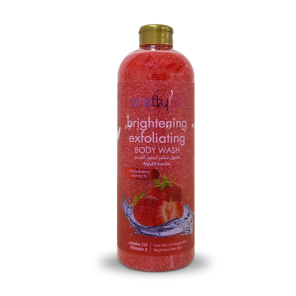 Pretty Be Exfoliating Body Wash Strawberry Extracts 1000ml