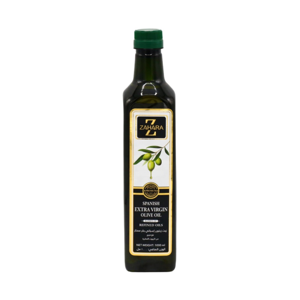 Zahara Spanish Extra Virgin Olive Oil 1000ml
