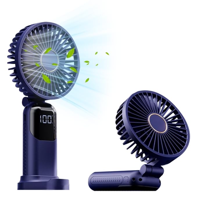 Led digital display folding fan No-HH-F10