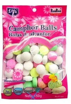 Camphor Balls Bolas De Alcanfor No-P-150