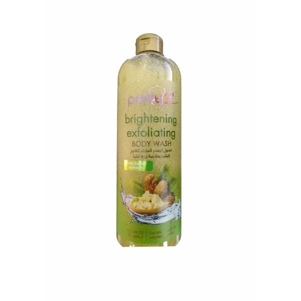 Pretty Be Brightening Exfoliating Body Wash SHea Butter Extract 1000ml