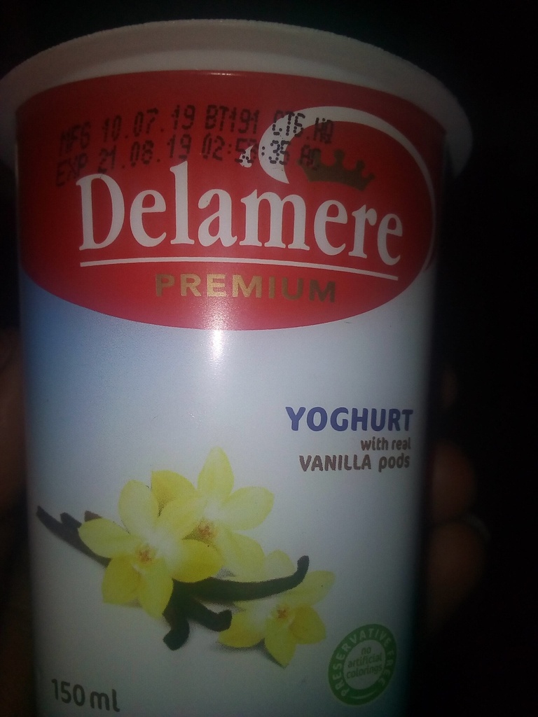 Delamere Yoghurt Vanilla Poos 150g