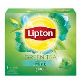 Lipton Green Tea Mint 100 Bags