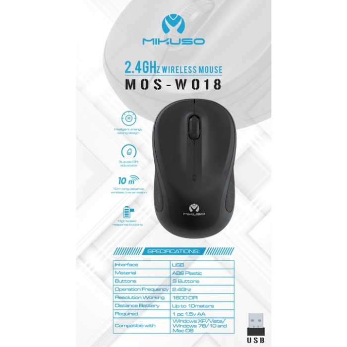 Mouse 2.4G Wireless Connection MOS-W018