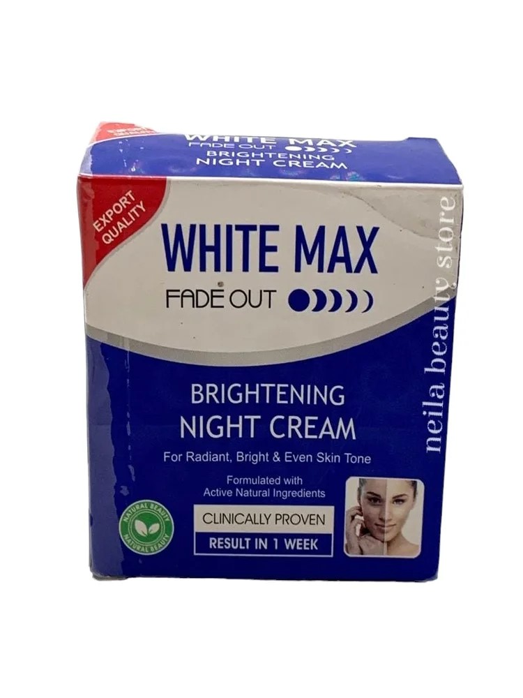 White max Fade Out Brightening Night Cream