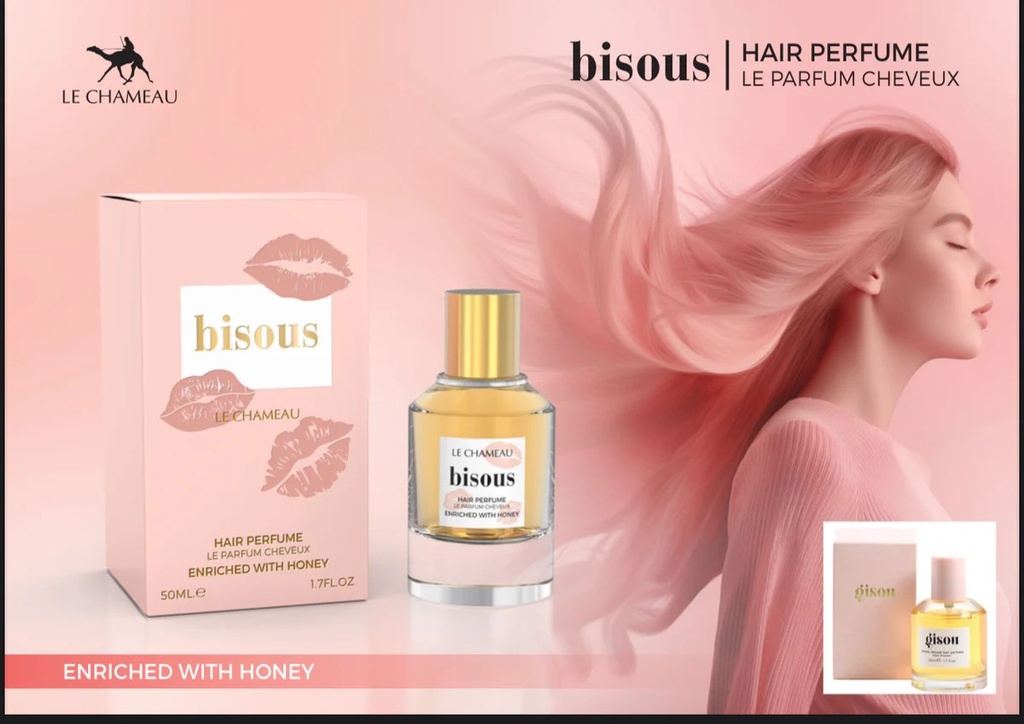 Besos Hair Perfume Infused W Argan Oil 50ml