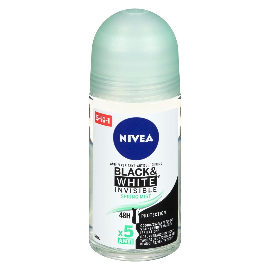Deo Nivea Black & White Invisible Fresh 50ml