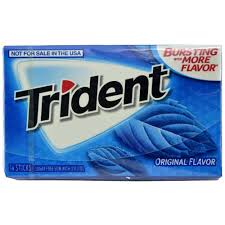 Trident Original Flavor Gum 14sticks