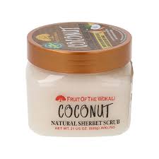 Fruit Of The Wokali Coconut Sherbet Scrub 600g