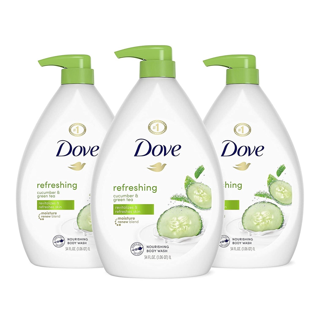 Dove Refreshing Body wash 1000ml