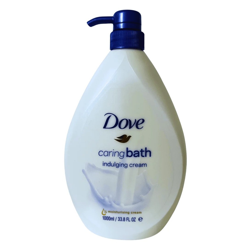 Dove Caring Bath Moisturizing Cream 1l