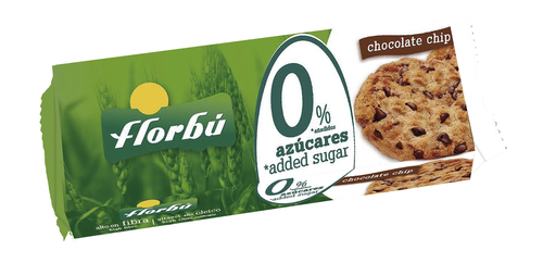 Florbu Chocolate Chips Azucares Added Sugar 120g