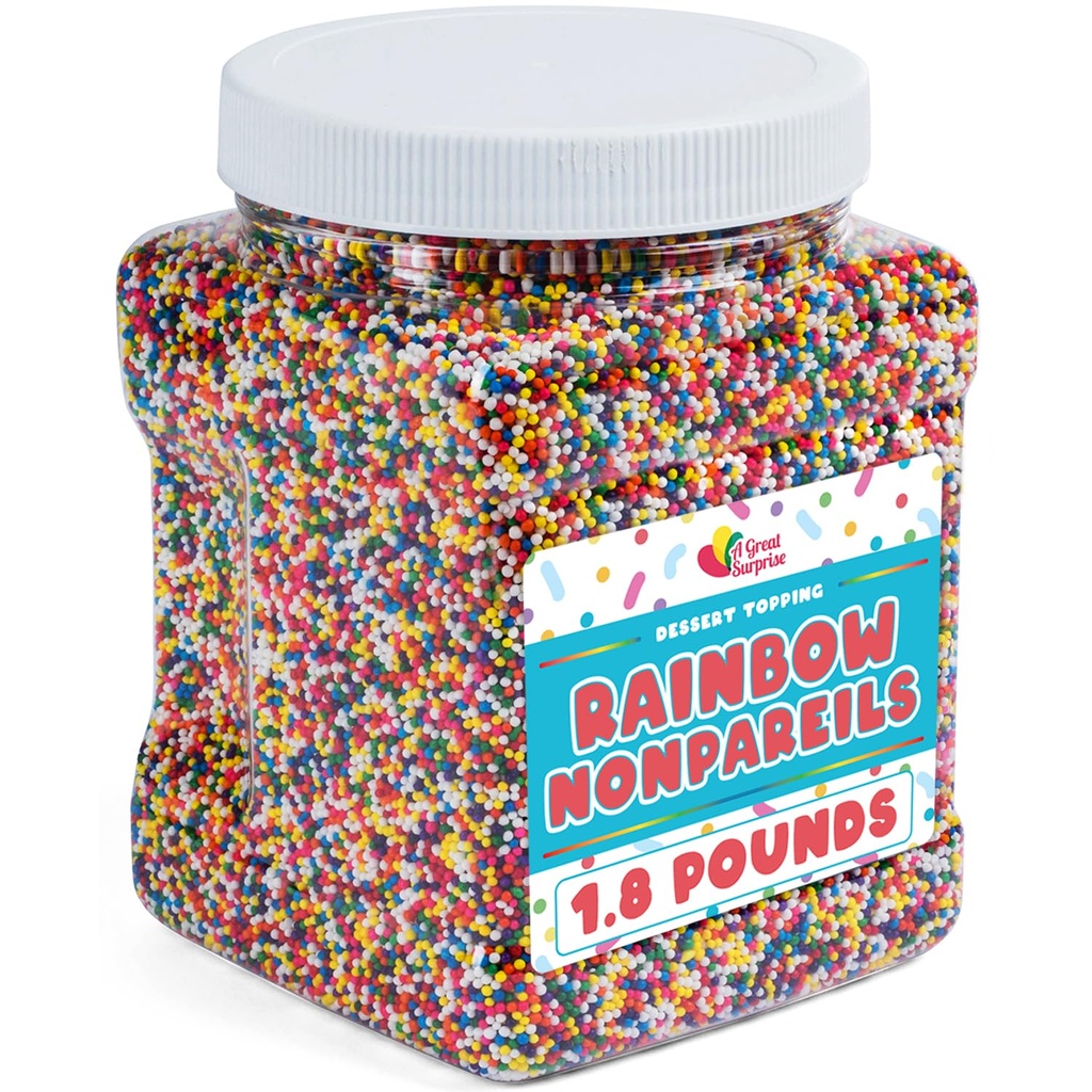 Deliket Ranbow Nonpariels to Decorate 120g