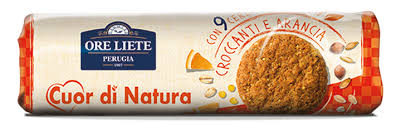 Ore Liete Cuor Di Nature Con 9cereal Croccan Tie Arancia  250g
