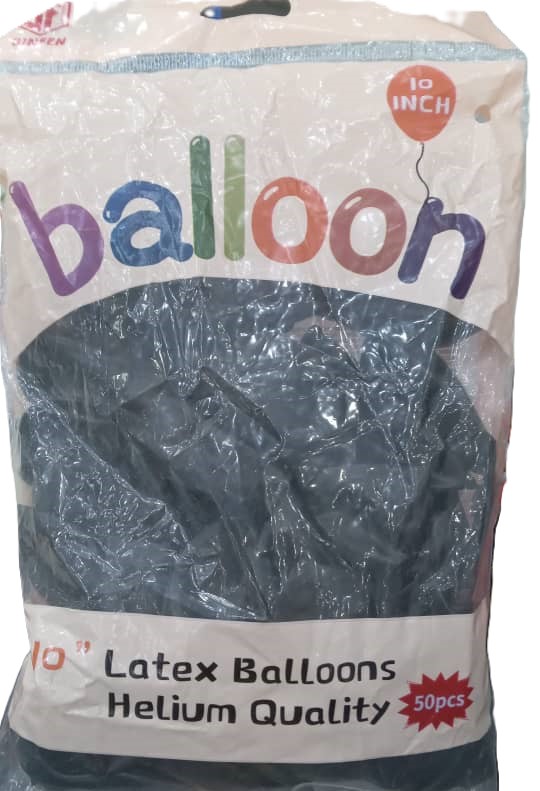 10 Inch Lotex Balloon Helium 50pc