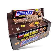 Snickers Wafer Rolls 120g