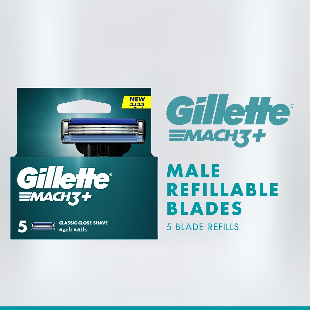 Gillette Mach3+ 5Classic Close