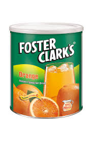 Foster Clarks orange Flavoured Drink 2.5kg