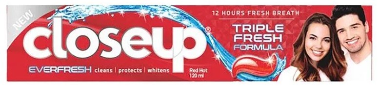 Closeup Triple Fresh Formula100ml
