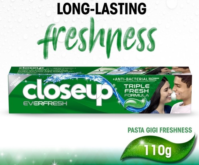 Closeup Triple Fresh Formula Menthol 100ml