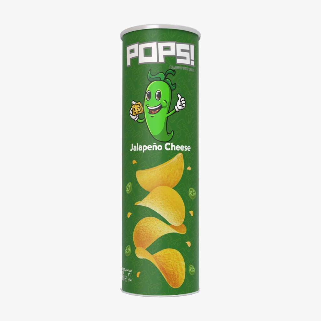 Pops Jalapeno Cheese 160g
