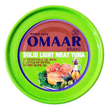 Omaar Brand Solid Light Meat Tuna 95g