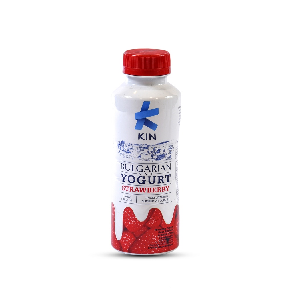 Kin Bulgarian Yoghurt Strawberry Drink 200ml