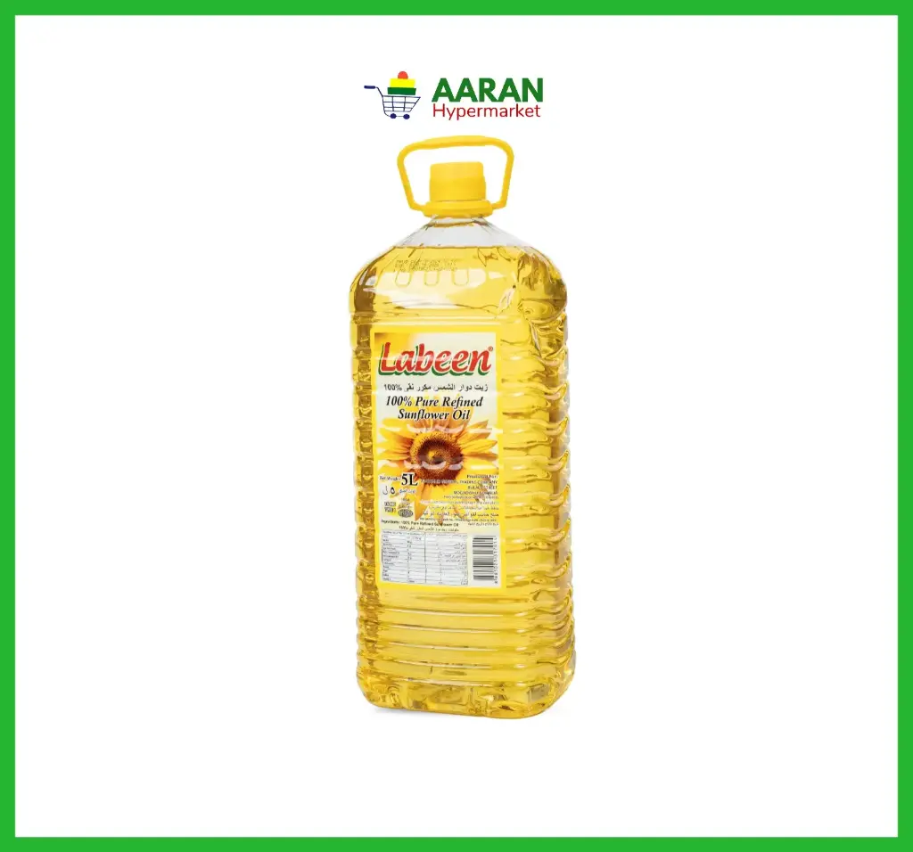 Labeen 100% Pure Refined Sunflower Oil 5ltr