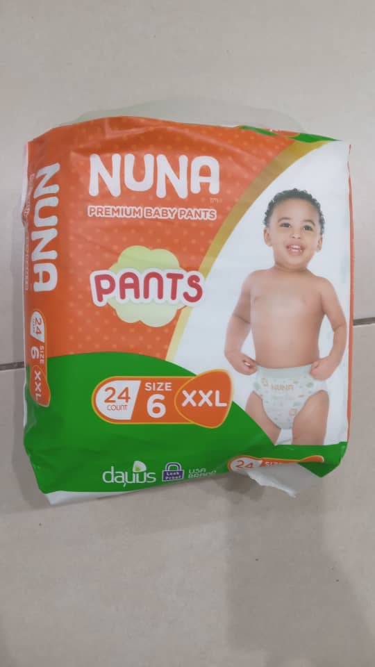 Nuna Premium Baby Pants 24 Cont size 6 xxl