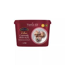 Dairyland Deluxe Caramel With Nuts 1l