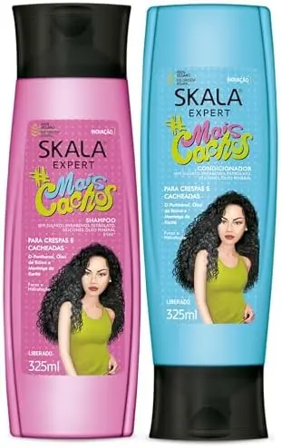 Skala mais cachos shampoo+ condition 2x325ml