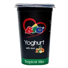Bio Yoghurt With Real Tropical Mix 90ml