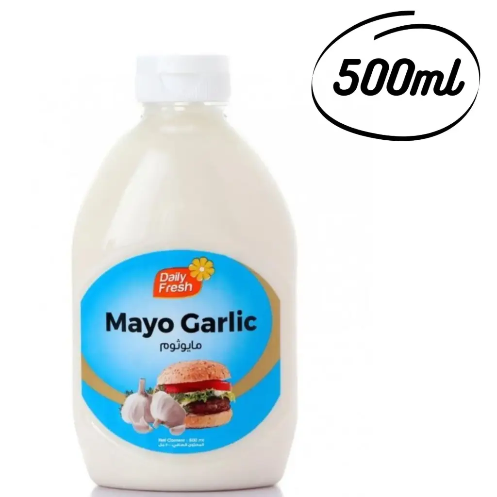 Daily Fresh Mayo Garlic 500ml